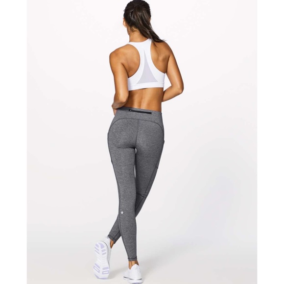 Lululemon gray leggings with pockets size 4 - Picture 5 of 12
